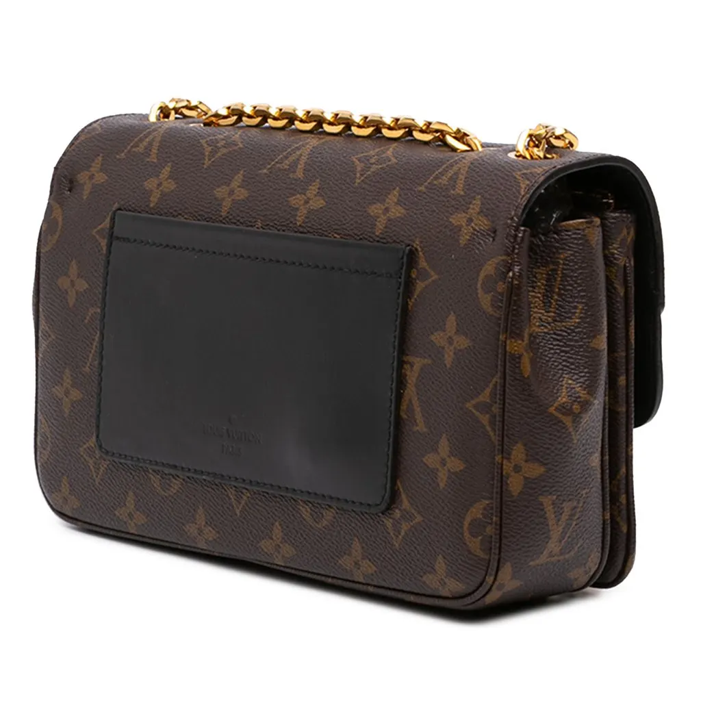 Louis Vuitton Monogram Marceau Brown Very good - Back View