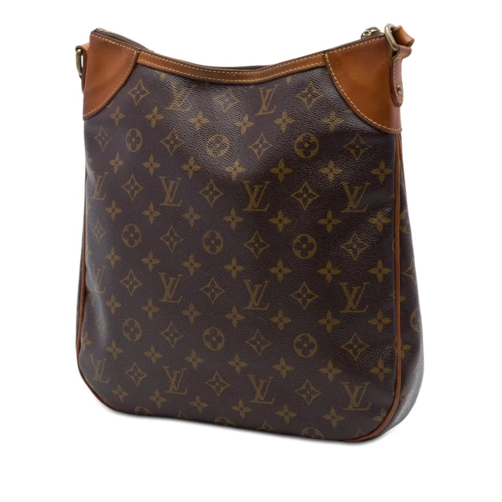 Louis Vuitton Monogram Odeon MM Brown Very good - Back View