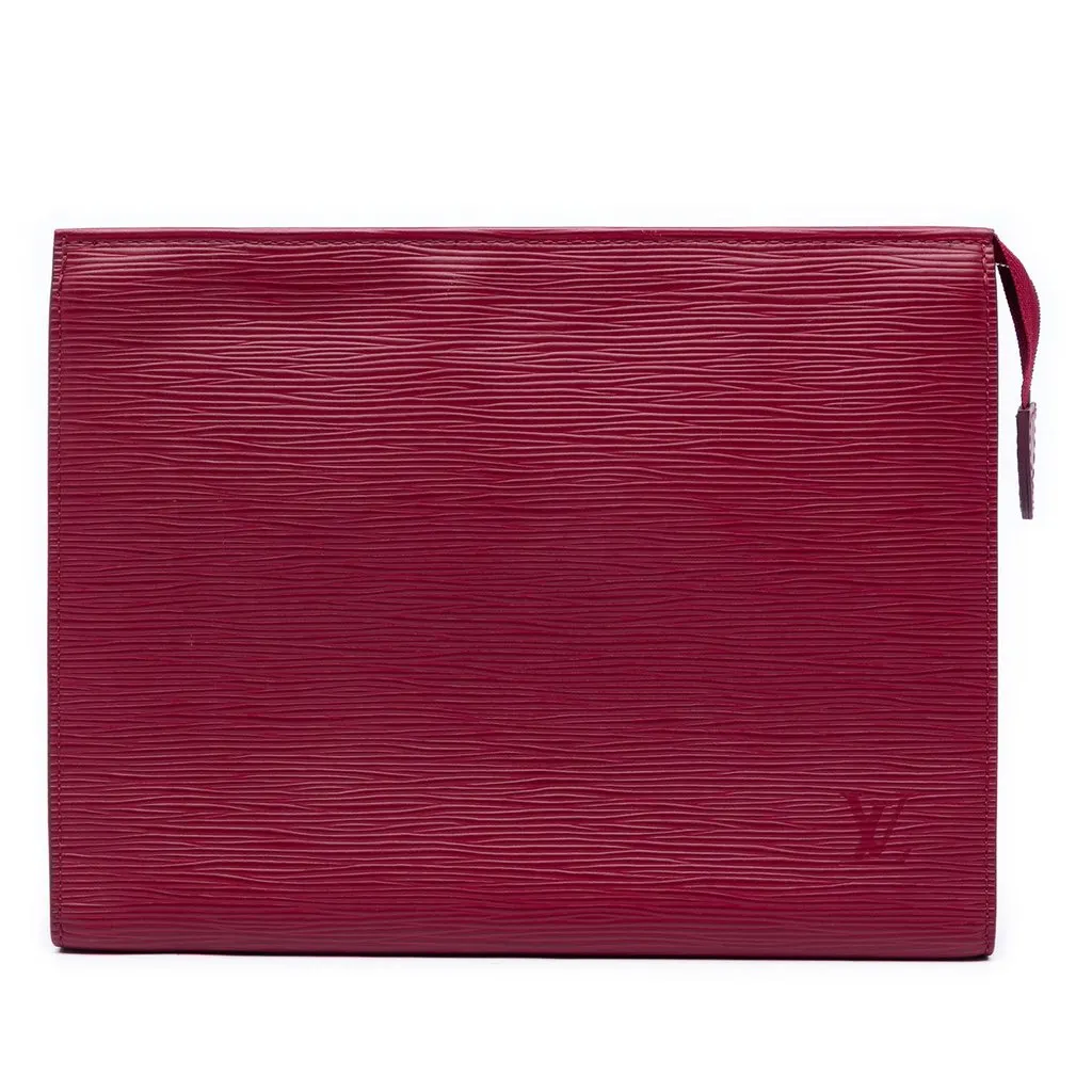 Louis Vuitton Epi Toiletry Pouch 26 Pink Leather Very good - Front View