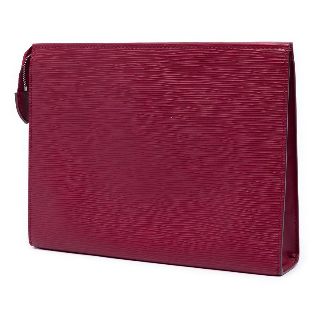 Louis Vuitton Epi Toiletry Pouch 26 Pink Leather Very good - Back View