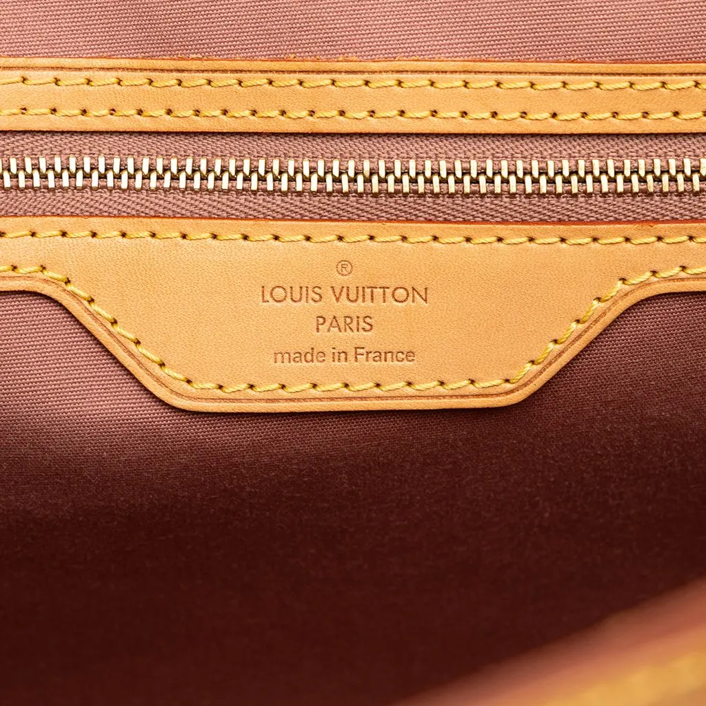 Louis Vuitton Monogram Vernis Brea MM Brown Leather Good - Box View
