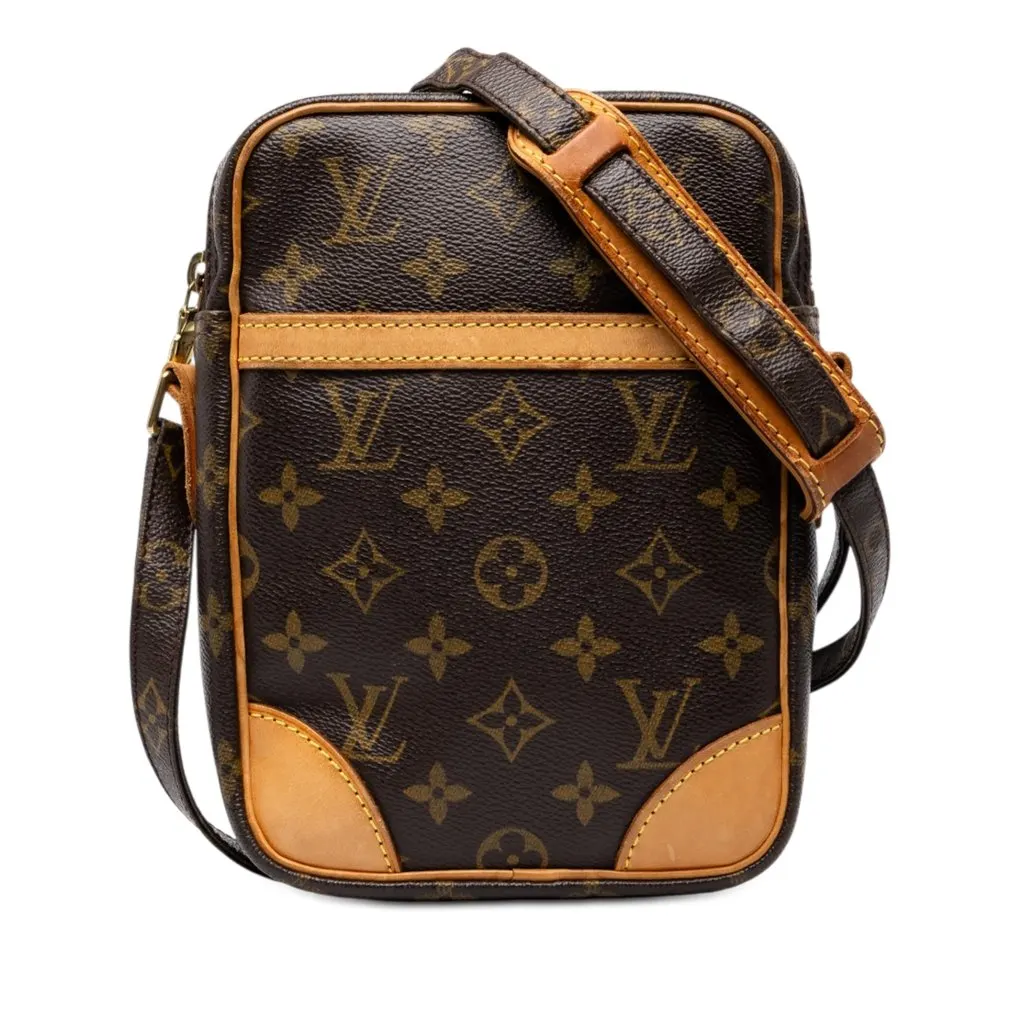 Louis Vuitton Monogram Danube Brown Canvas Very good - Front View
