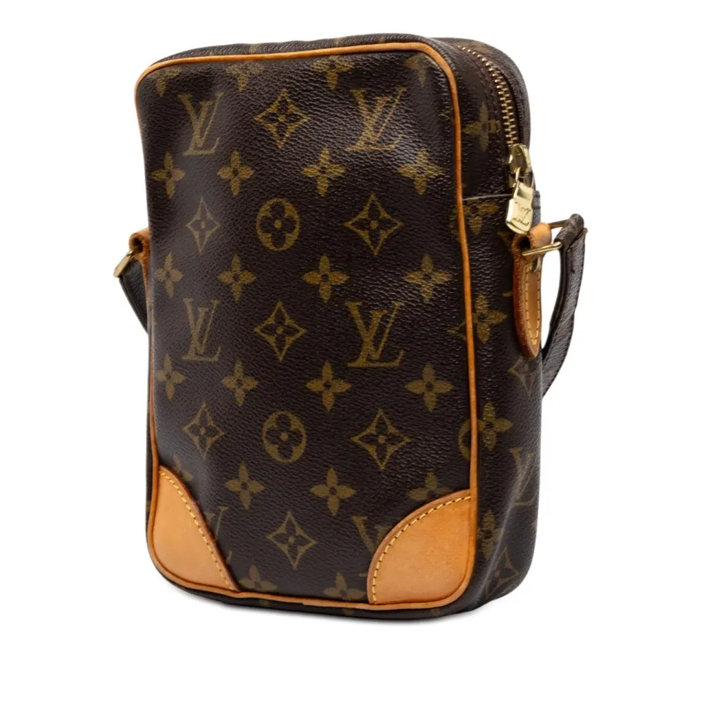 Louis Vuitton Monogram Danube Brown Canvas Very good - Back View