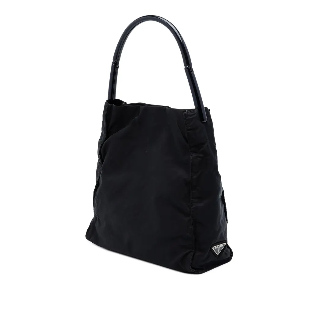 Prada Tessuto Tote Black Very good - Back View