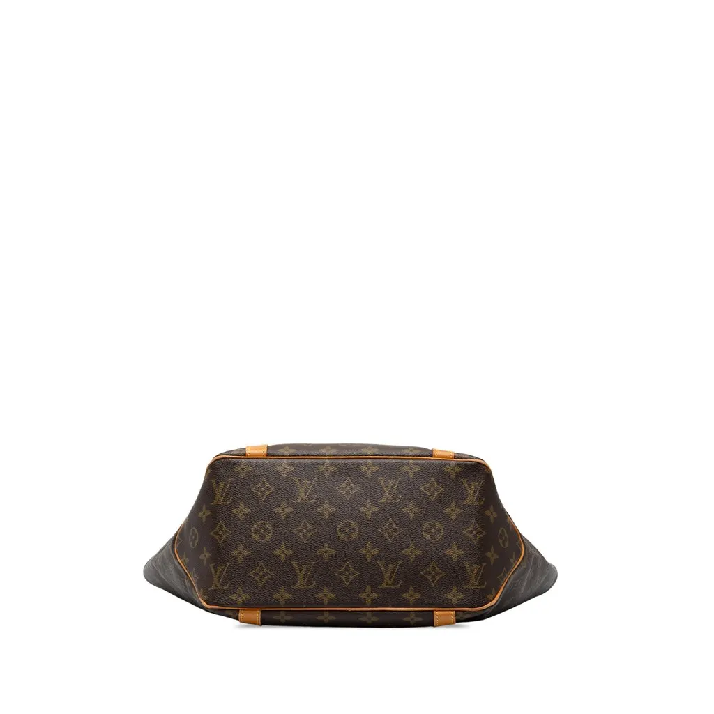 Louis Vuitton Monogram Sac Shopping Brown Canvas Very good - Inside View