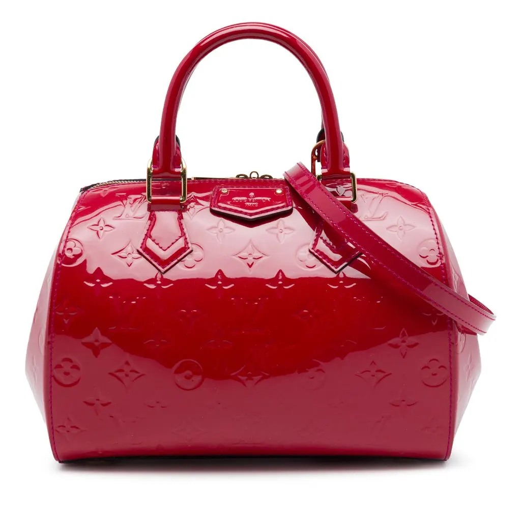 Louis Vuitton Monogram Vernis Montana Pink Leather Very good - Front View