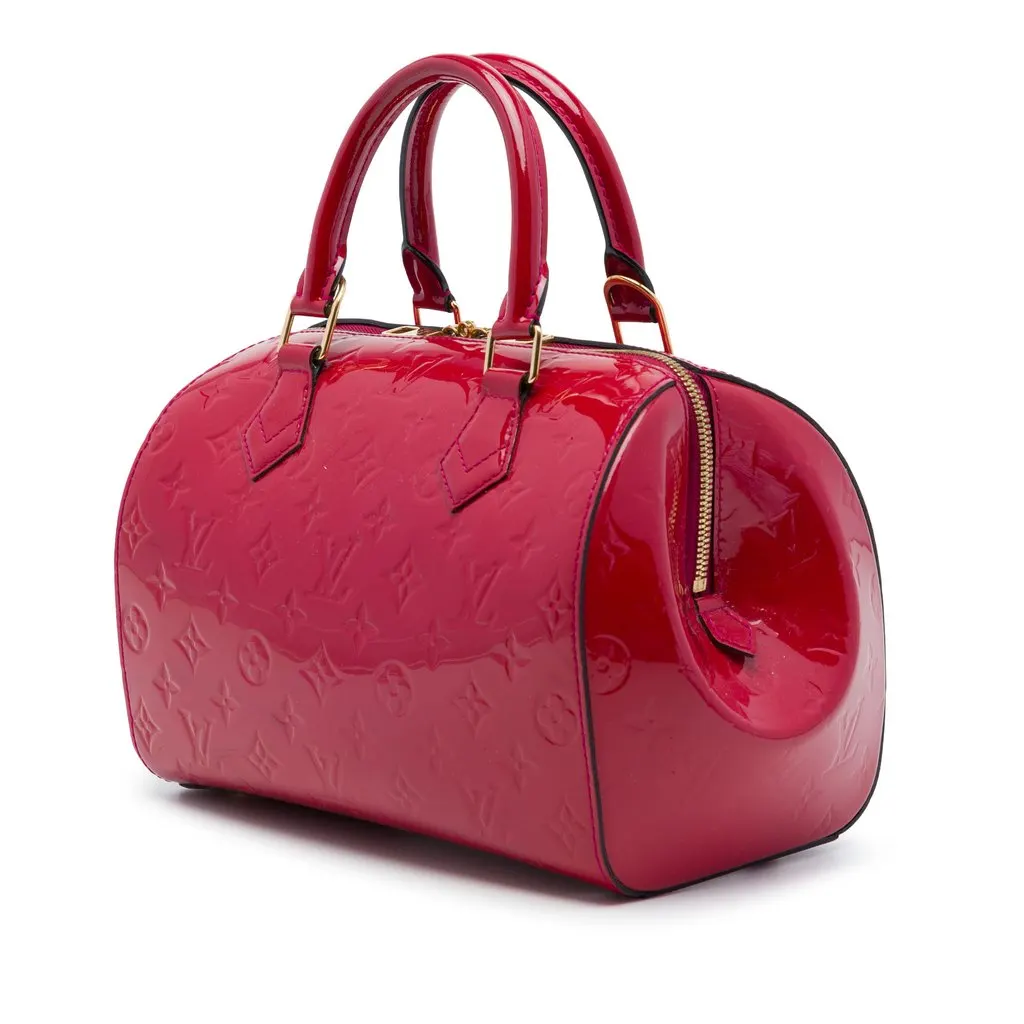 Louis Vuitton Monogram Vernis Montana Pink Leather Very good - Back View