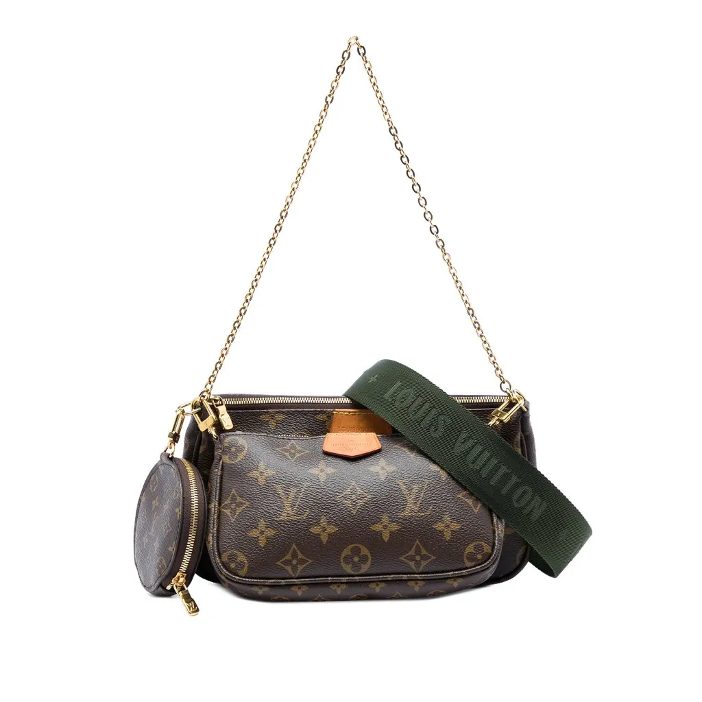 Louis Vuitton Monogram Multi Pochette Accessoires Brown Canvas Very good - Front View