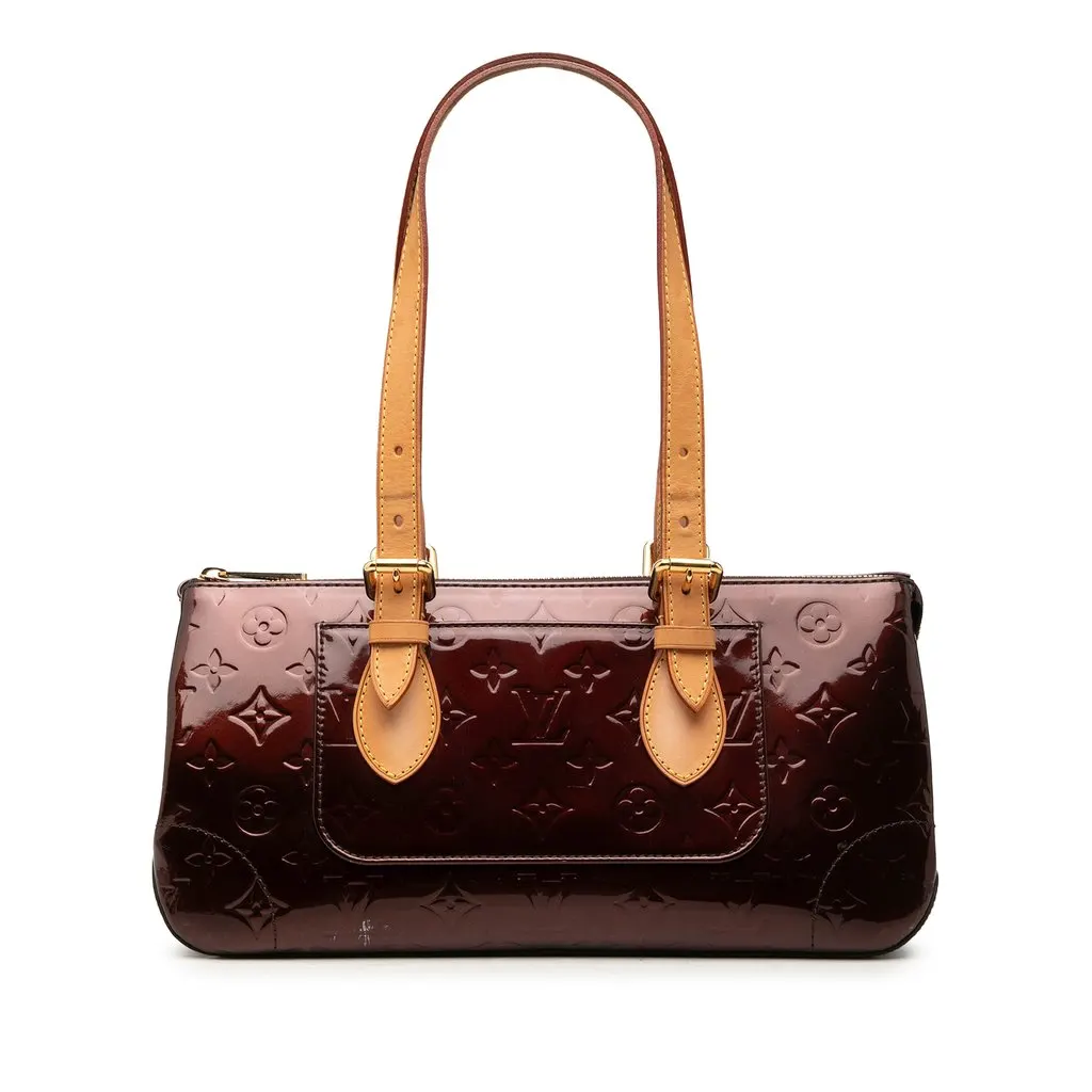 Louis Vuitton Monogram Vernis Rosewood Avenue Purple Leather Very good - Front View