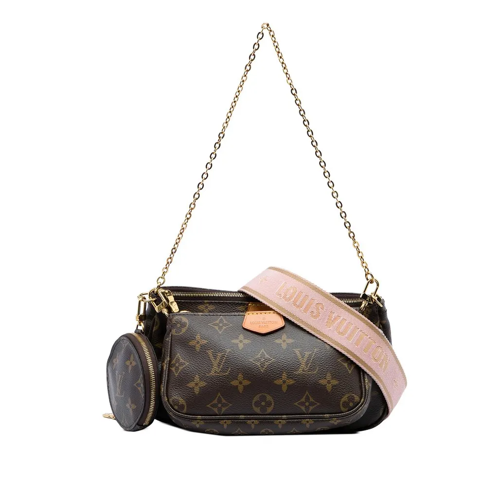 Louis Vuitton Monogram Multi Pochette Accessoires Brown Canvas Very good - Front View
