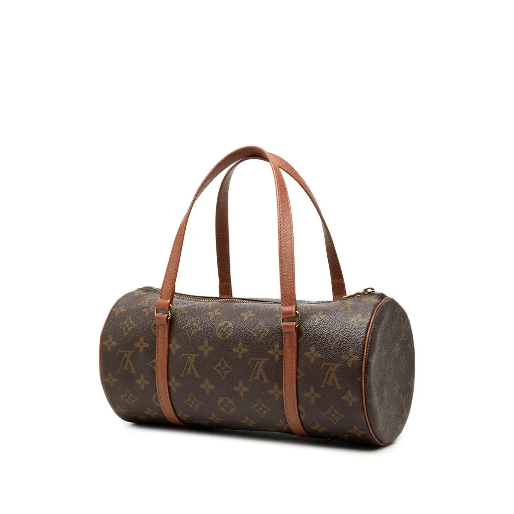 Louis Vuitton Monogram Papillon 30 Brown Canvas Good - Back View