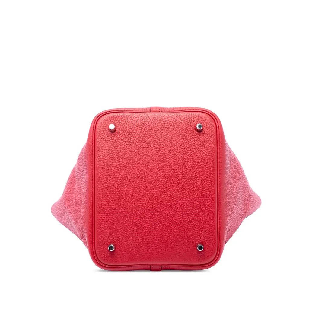 Hermès Clemence Picotin Lock 22 Red Leather Very good - Inside View