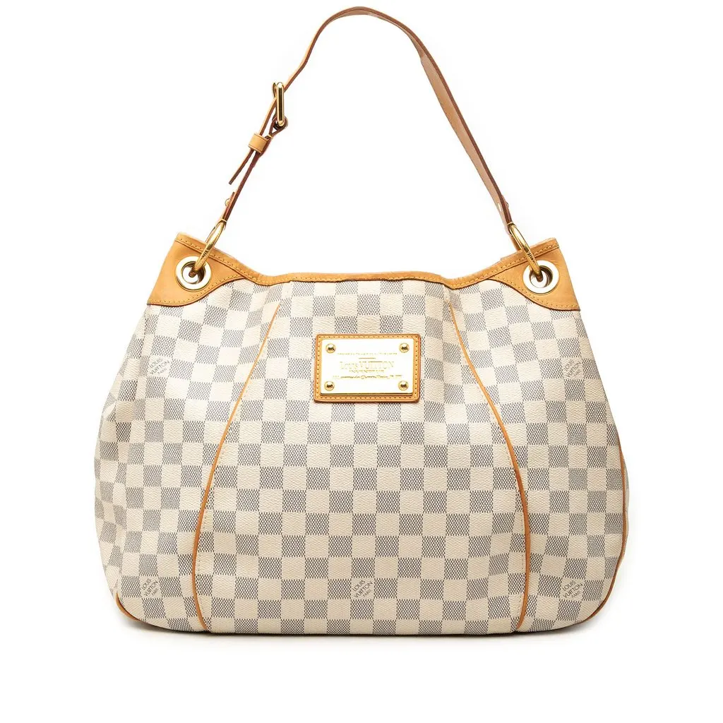 Louis Vuitton Damier Azur Galliera PM White Very good - Front View