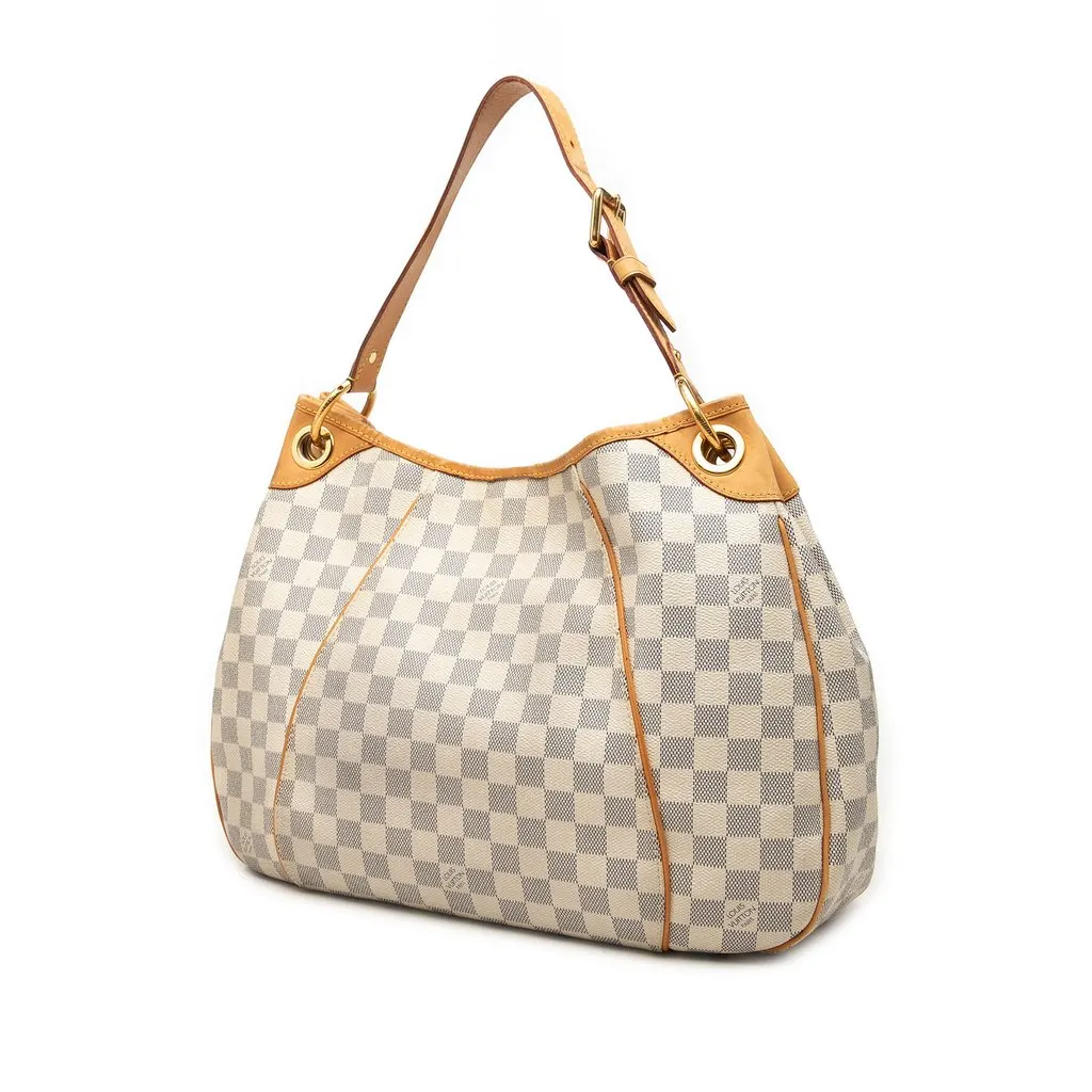 Louis Vuitton Damier Azur Galliera PM White Very good - Back View