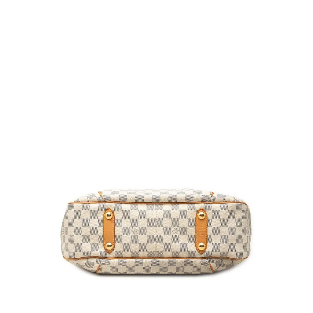 Louis Vuitton Damier Azur Galliera PM White Very good - Inside View