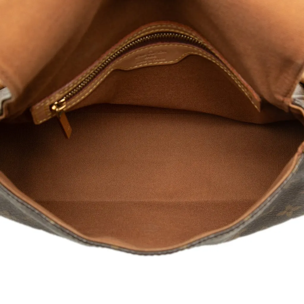 Louis Vuitton Monogram Mini Looping Brown Canvas Good - Model View