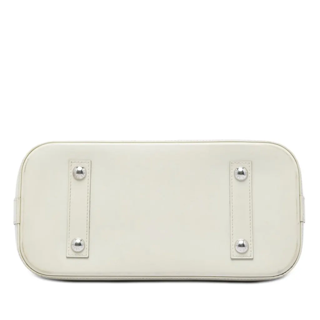 Louis Vuitton Epi Alma PM White Leather Very good - Inside View