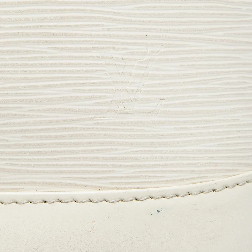 Louis Vuitton Epi Alma PM White Leather Very good - Box View