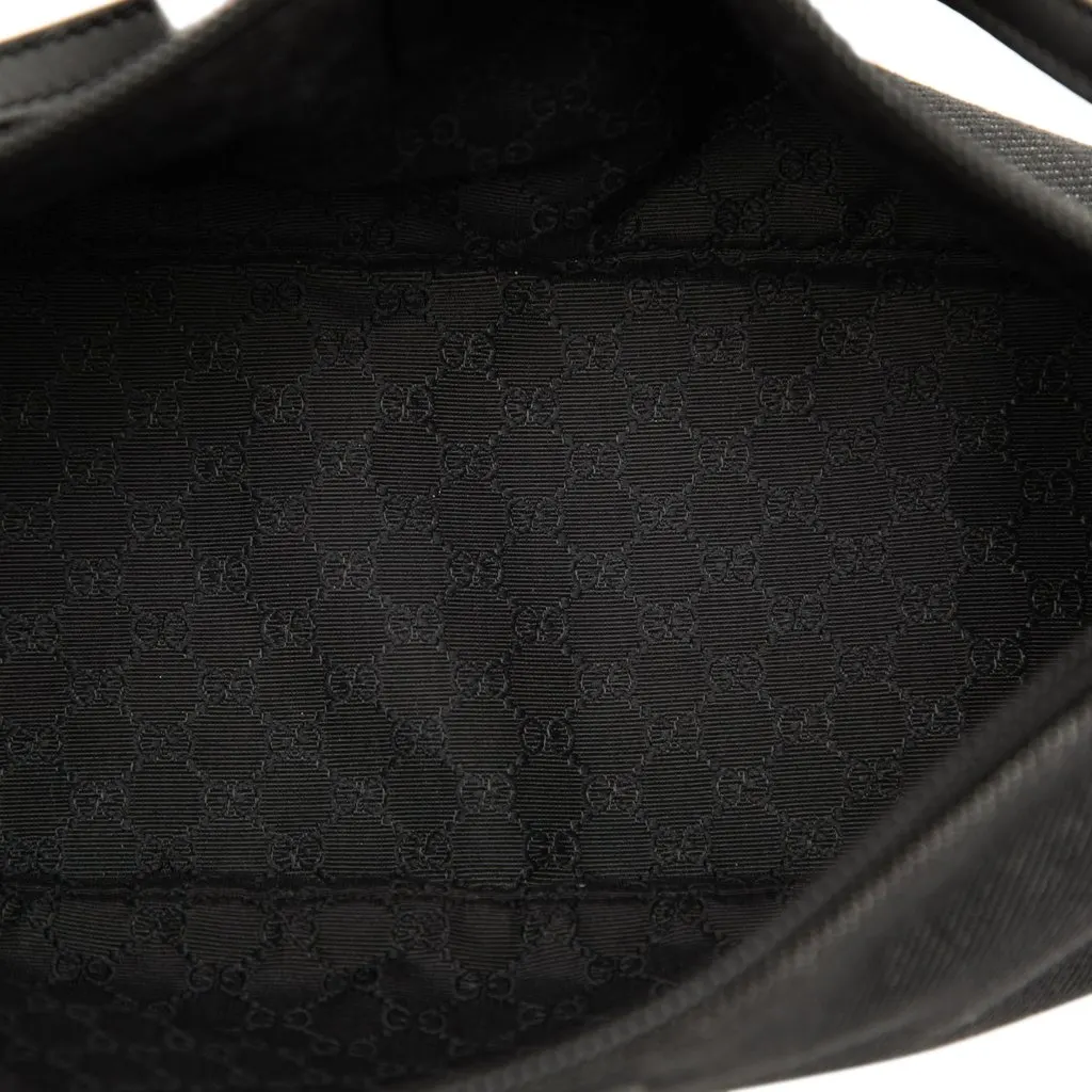 Gucci Denim Boat Black Very good - Model View