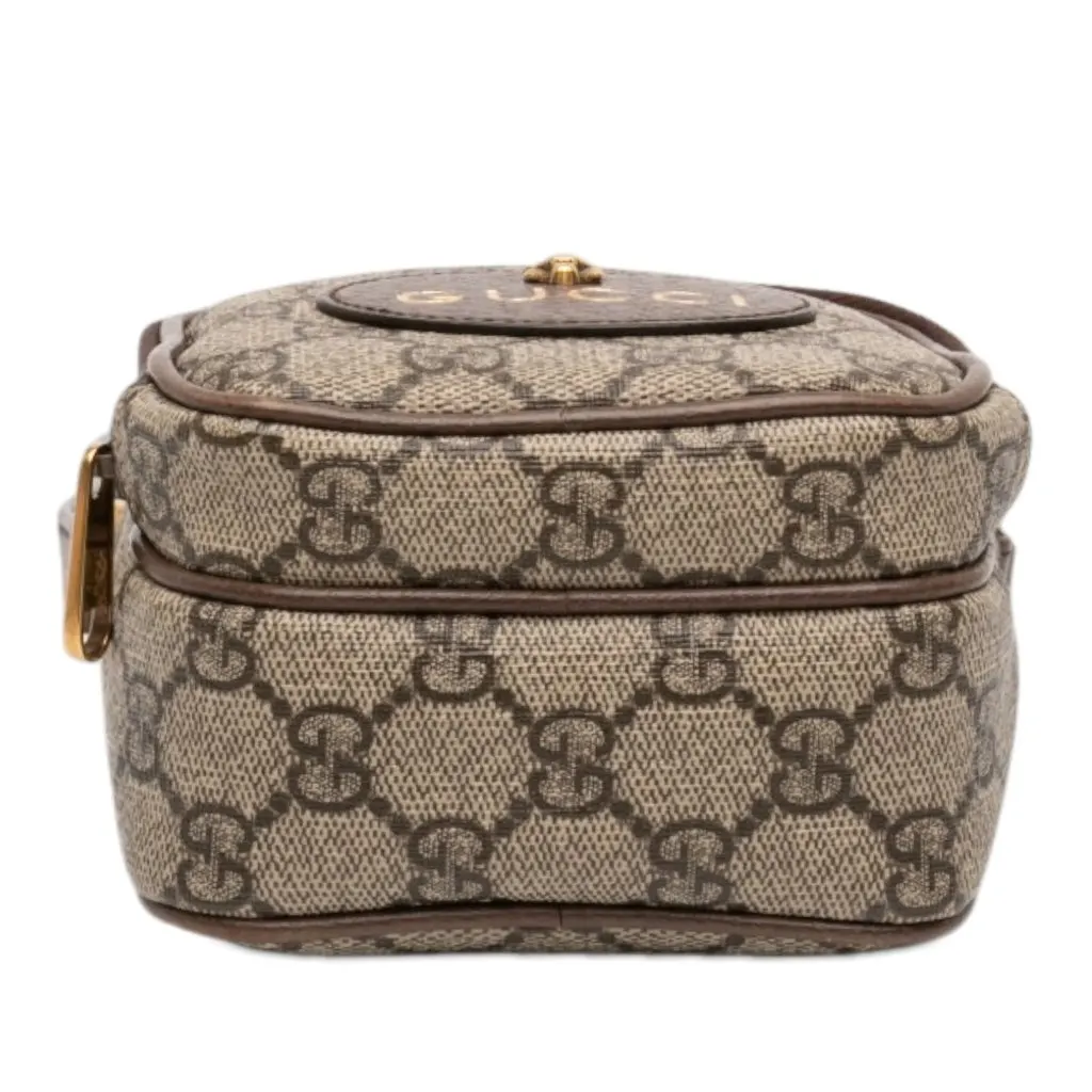 Gucci Mini GG Supreme Neo Vintage Satchel Beige Very good - Inside View