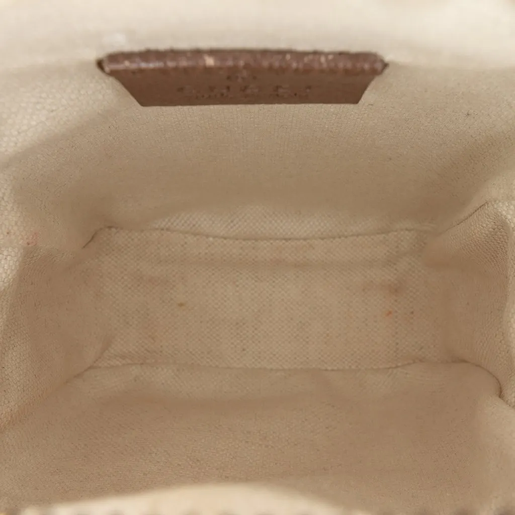 Gucci Mini GG Supreme Neo Vintage Satchel Beige Very good - Model View