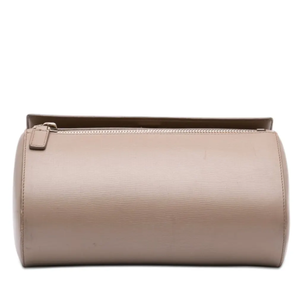 Givenchy Medium Grained Calfskin Pandora Box Crossbody Brown Leather Very good - Inside View