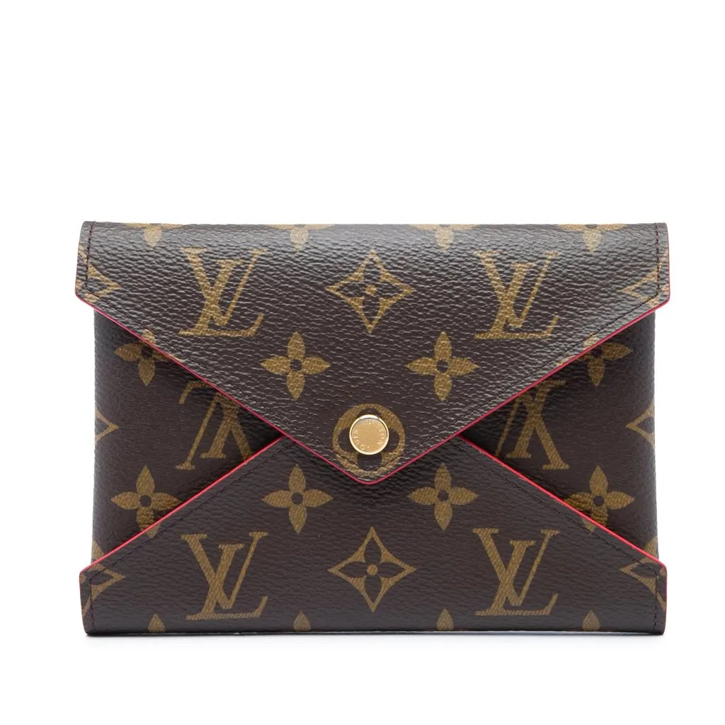 Louis Vuitton Monogram Pochette Kirigami MM Brown Canvas Very good - Front View