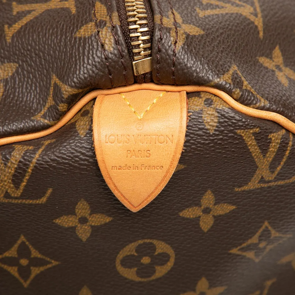 Louis Vuitton Monogram Speedy 40 Brown Canvas Very good - Box View