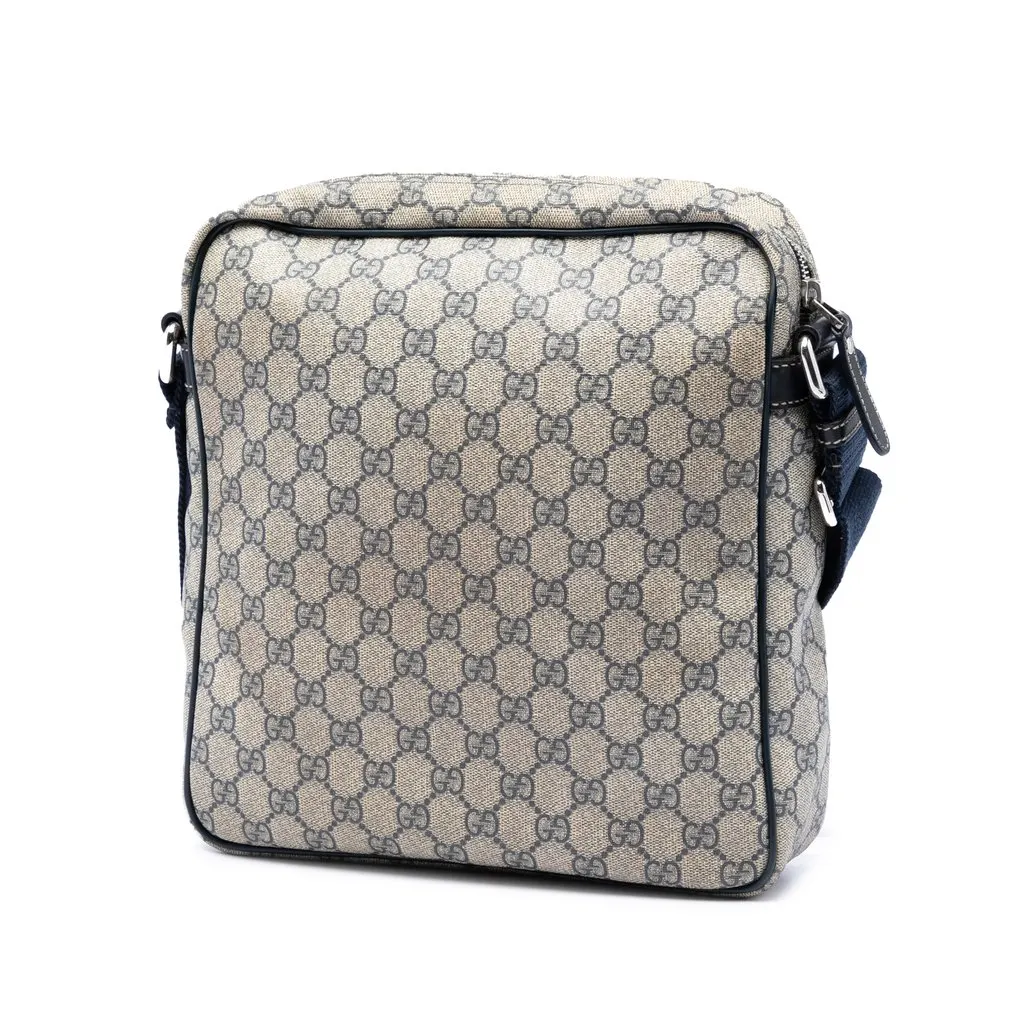 Gucci GG Supreme Crossbody Beige Very good - Back View