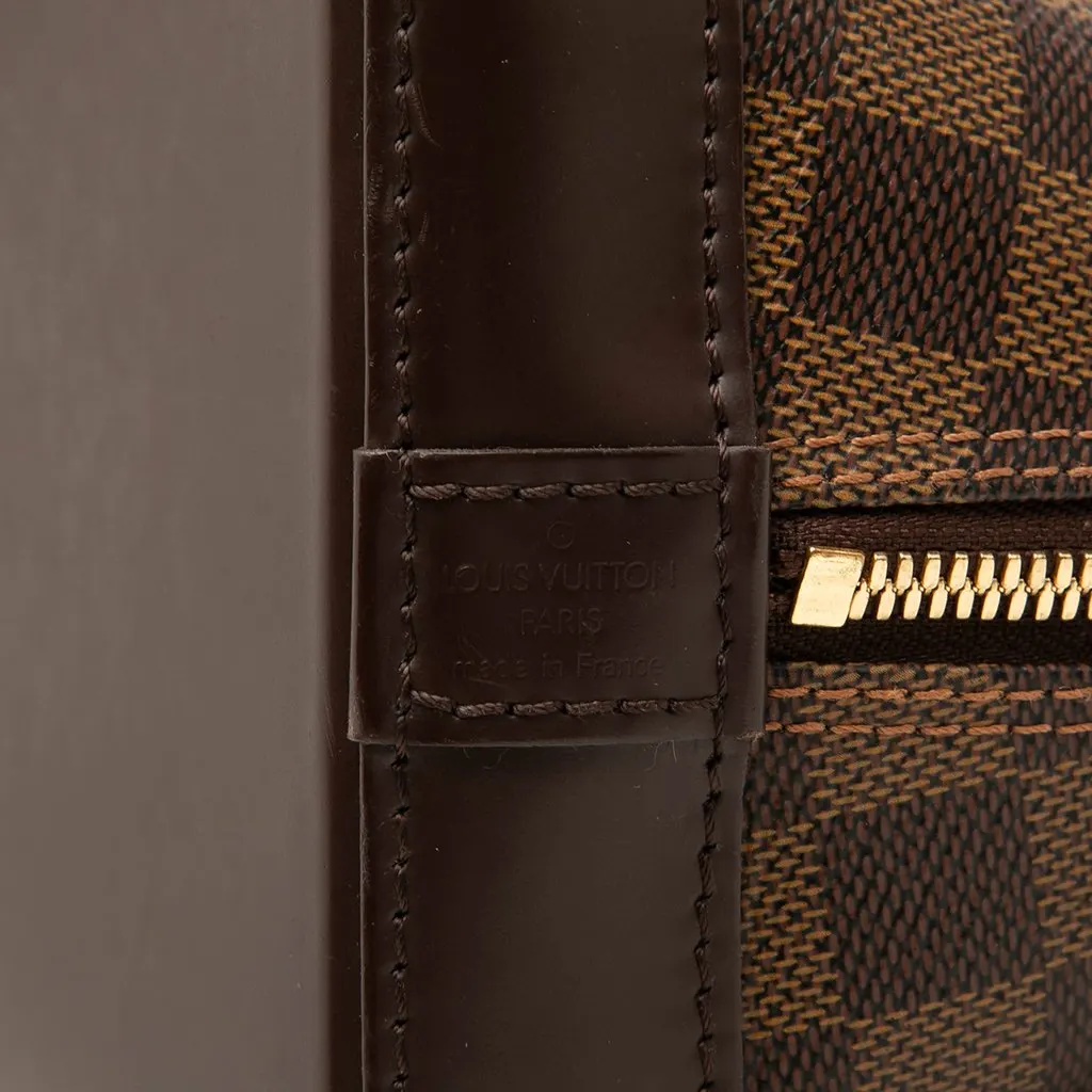 Louis Vuitton Damier Ebene Alma PM Brown Canvas Very good - Box View