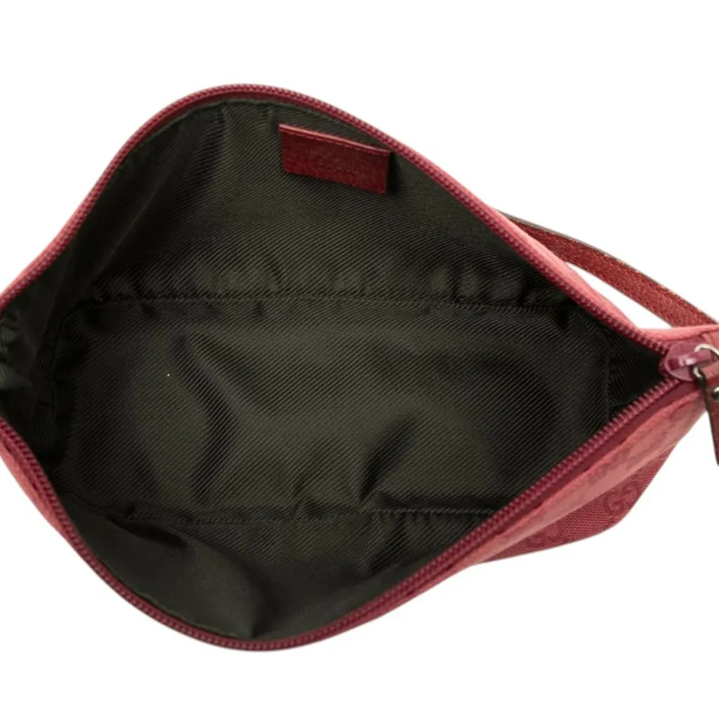 Gucci GG Canvas Boat Pink Canvas Good - Model View