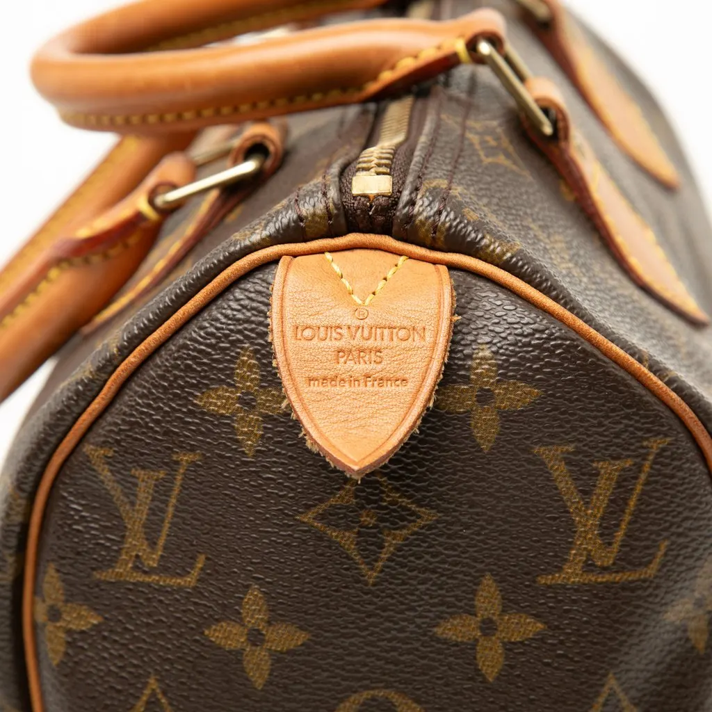 Louis Vuitton Monogram Speedy 25 Brown Good - Box View