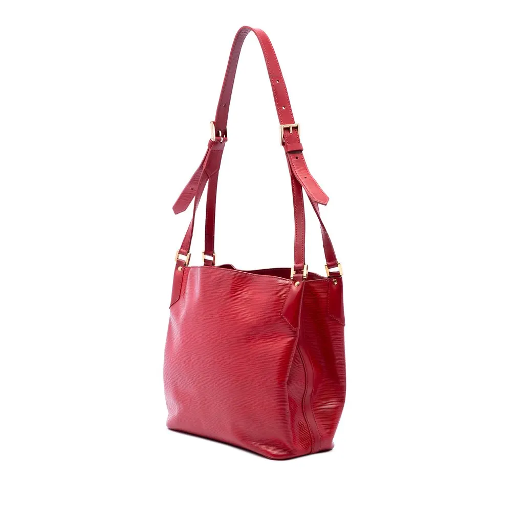 Louis Vuitton Epi Mandara MM Red Leather Very good - Back View