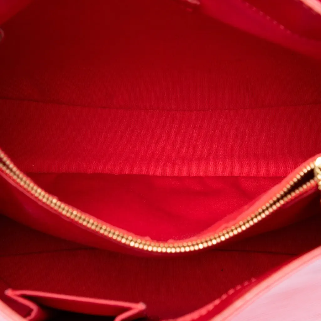 Louis Vuitton Epi Mandara MM Red Leather Very good - Model View