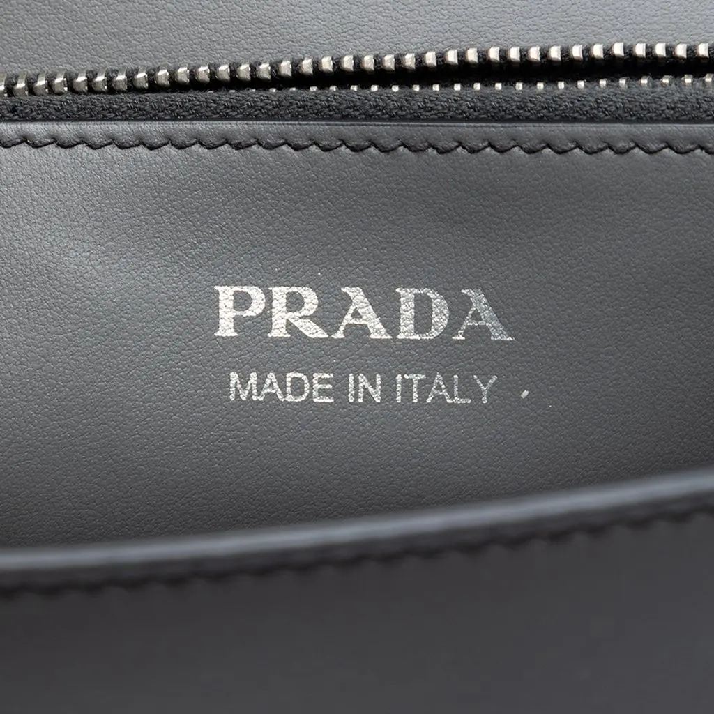 Prada City Calf and Saffiano Elektra Crossbody MultiColor Leather Very good - Box View