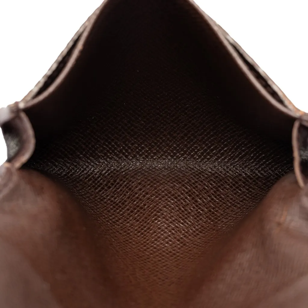Louis Vuitton Damier Ebene Enveloppe Carte de Visite Brown Very good - Model View