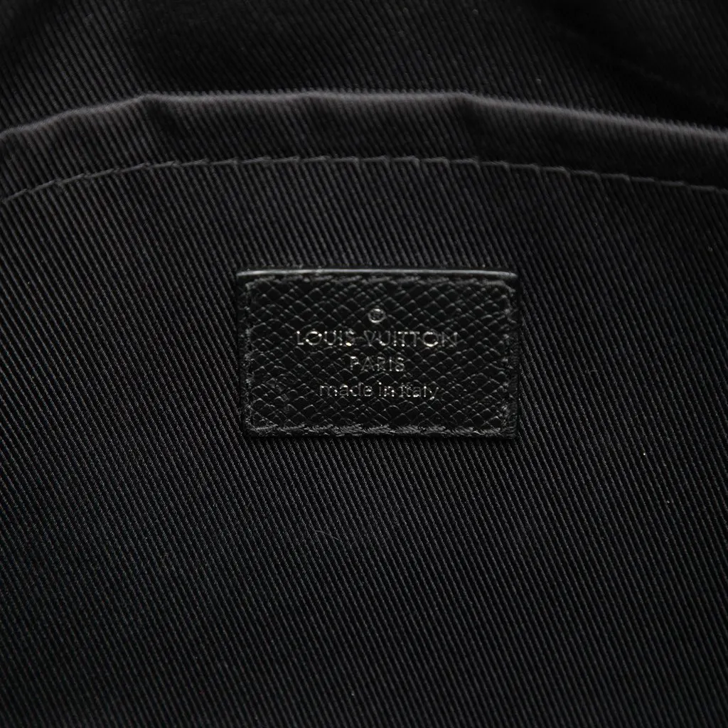 Louis Vuitton Monogram Taigarama Outdoor Messenger Black Leather Good - Box View
