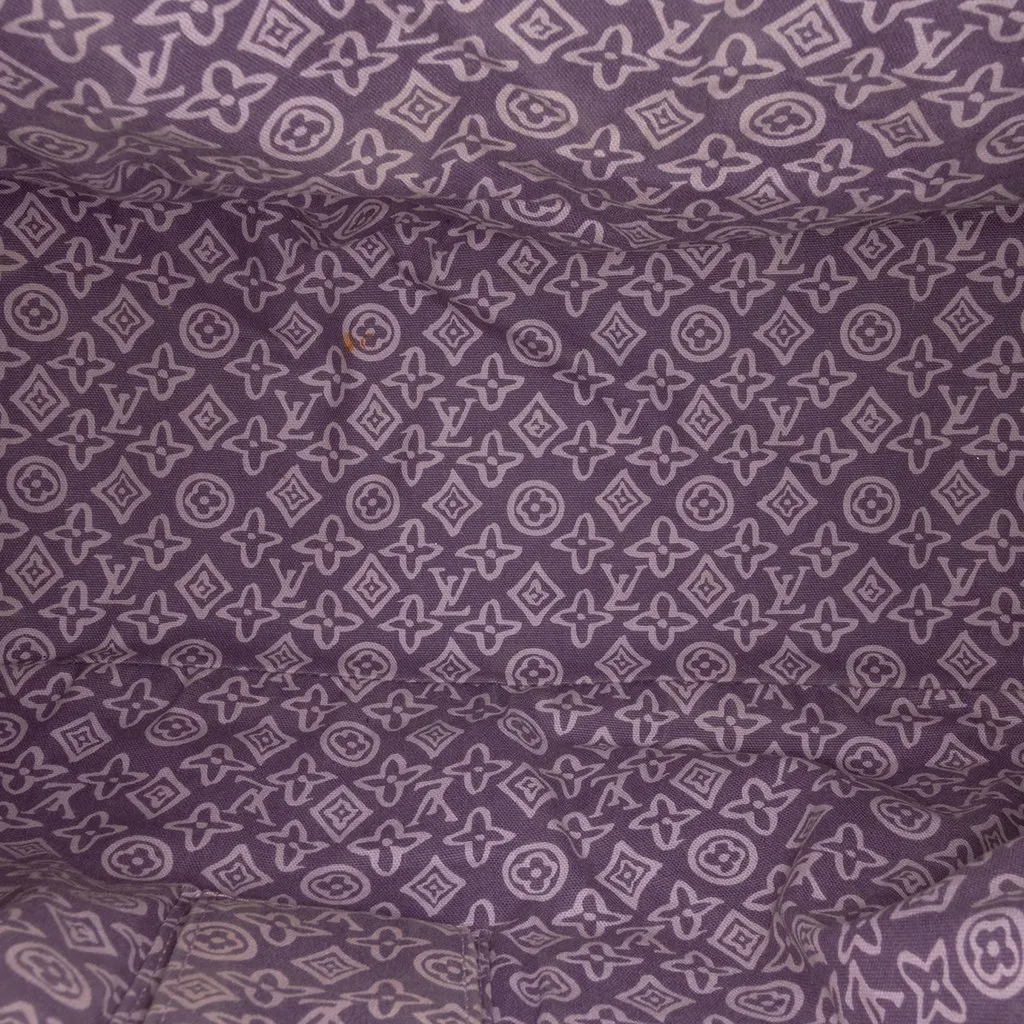 Louis Vuitton Monogram Tahitienne Cabas PM Purple Canvas Good - Model View