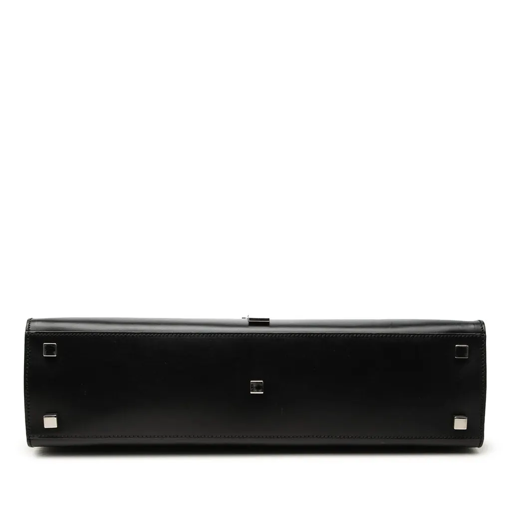 Gucci Calfskin Briefcase Black Leather Very good - Inside View