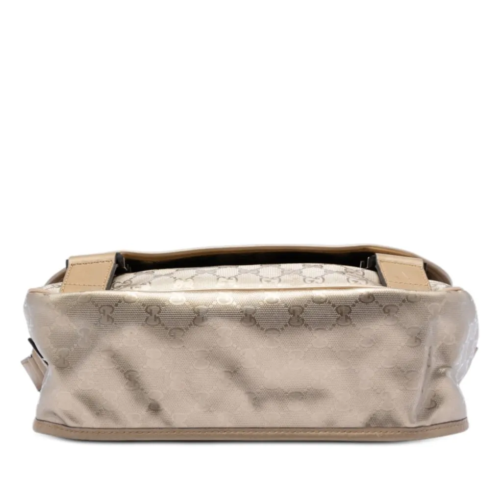 Gucci GG Imprime Crossbody Gold Very good - Inside View
