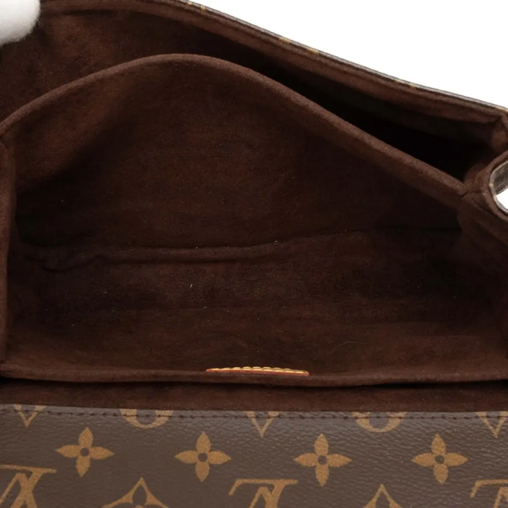 Louis Vuitton Monogram Pochette Metis Brown Very good - Model View