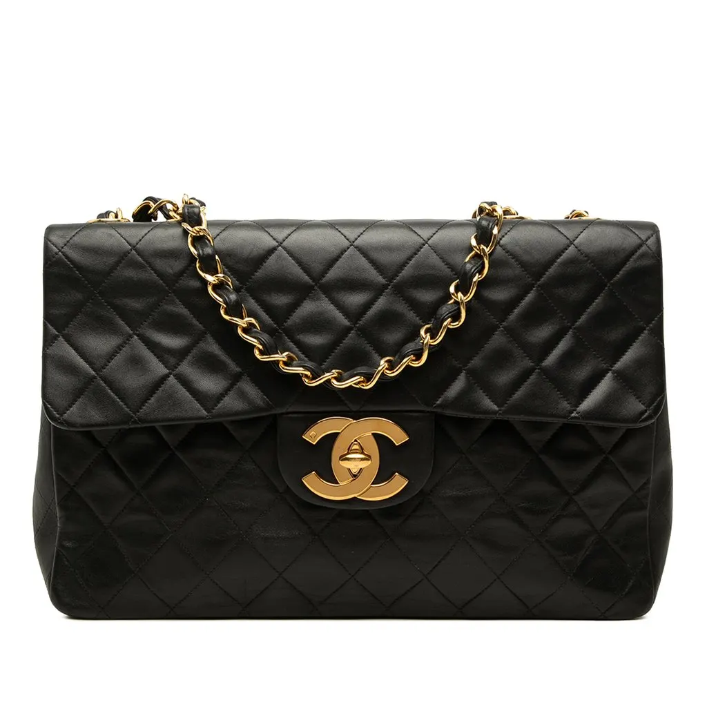 Chanel Maxi XL Classic Lambskin Single Flap