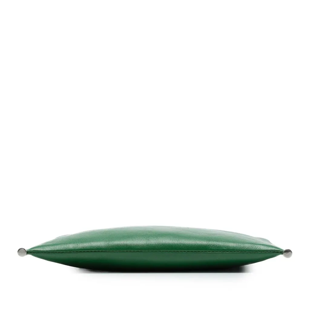 Chloé Mini Leather Roy Clutch Green Leather Very good - Inside View