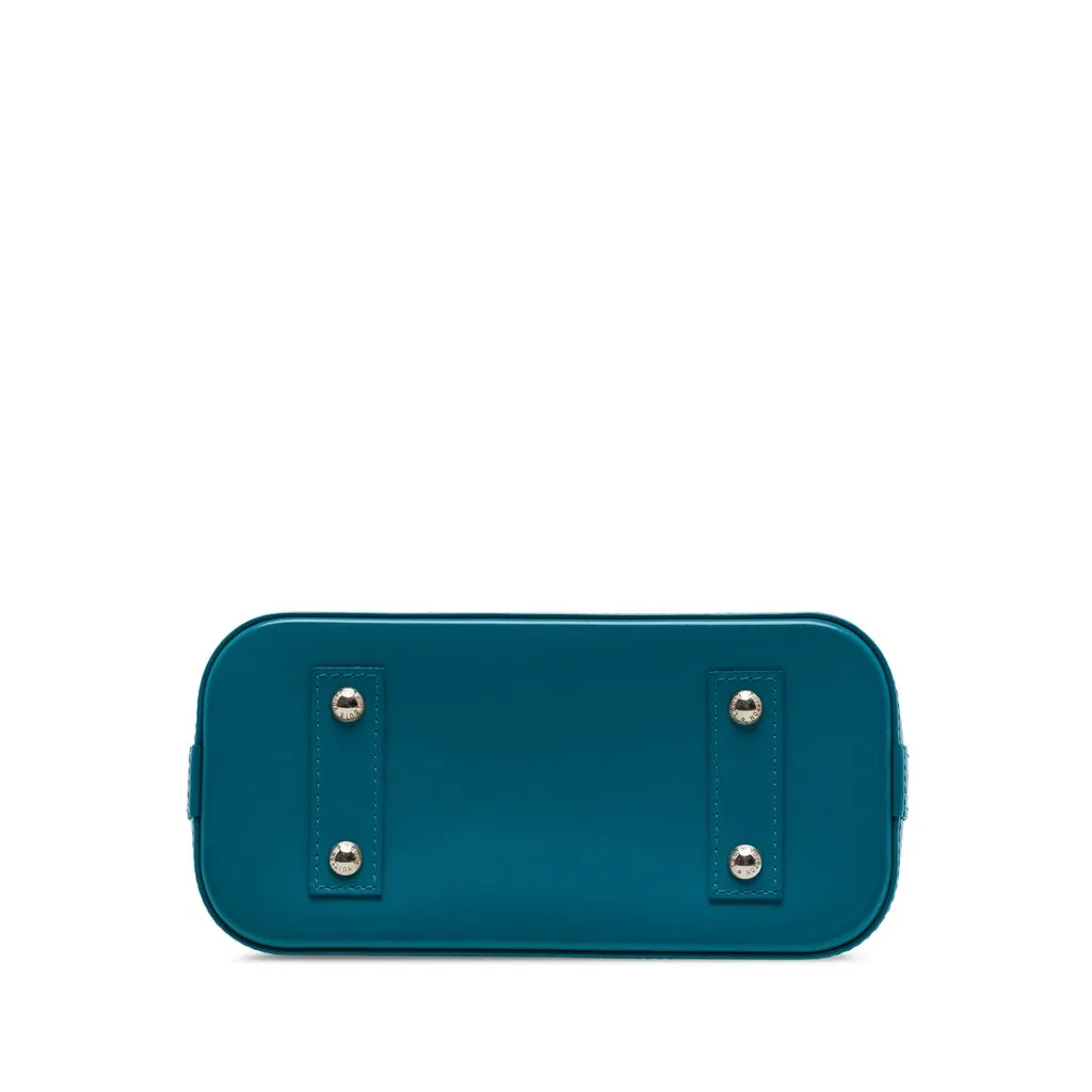 Louis Vuitton Epi Alma BB Blue Leather Very good - Inside View
