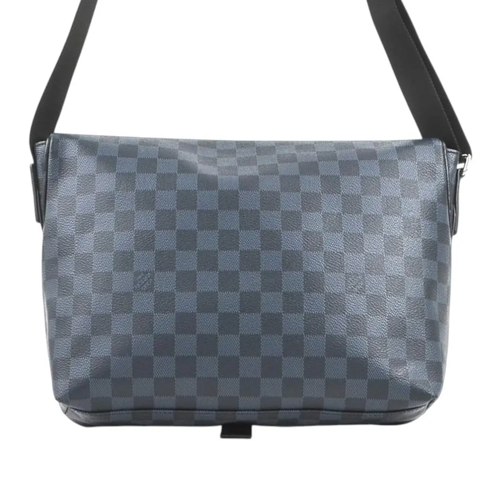 Louis Vuitton Damier Cobalt Matchpoint Messenger Blue Canvas Very good - Inside View