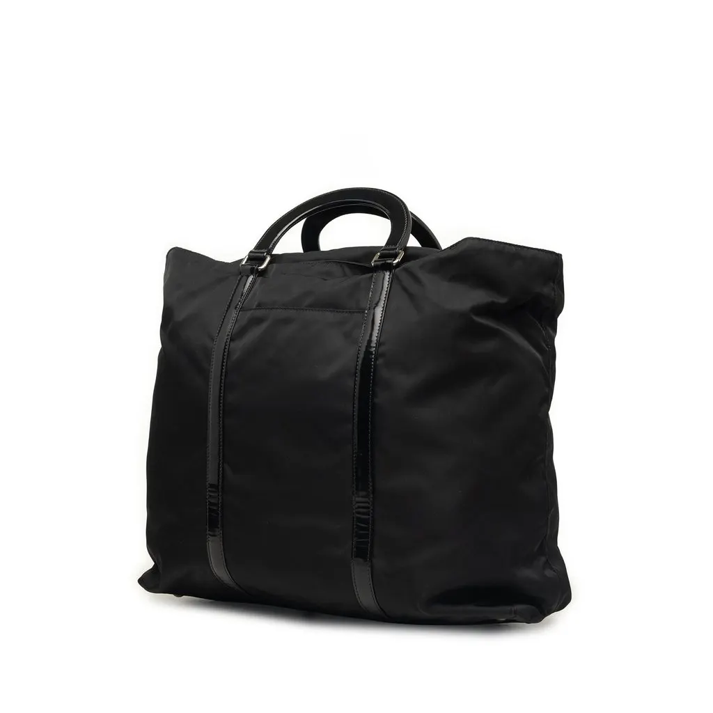 Prada Tessuto Convertible Tote Black Very good - Back View