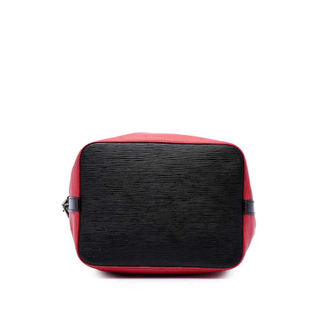 Louis Vuitton Epi Bicolor Noe PM Red Leather Good - Inside View