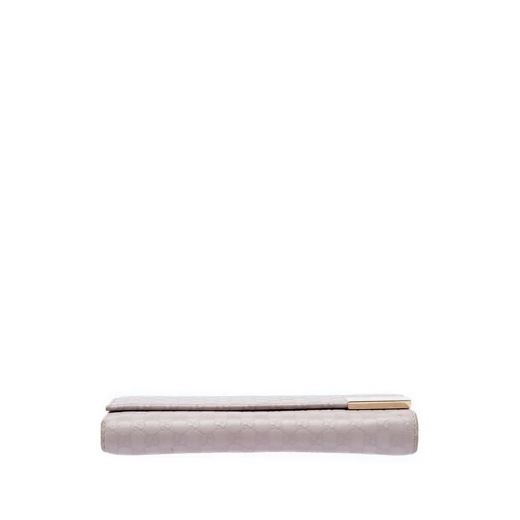 Gucci Microguccissima Dice Wallet On Chain Purple Leather Very good - Inside View