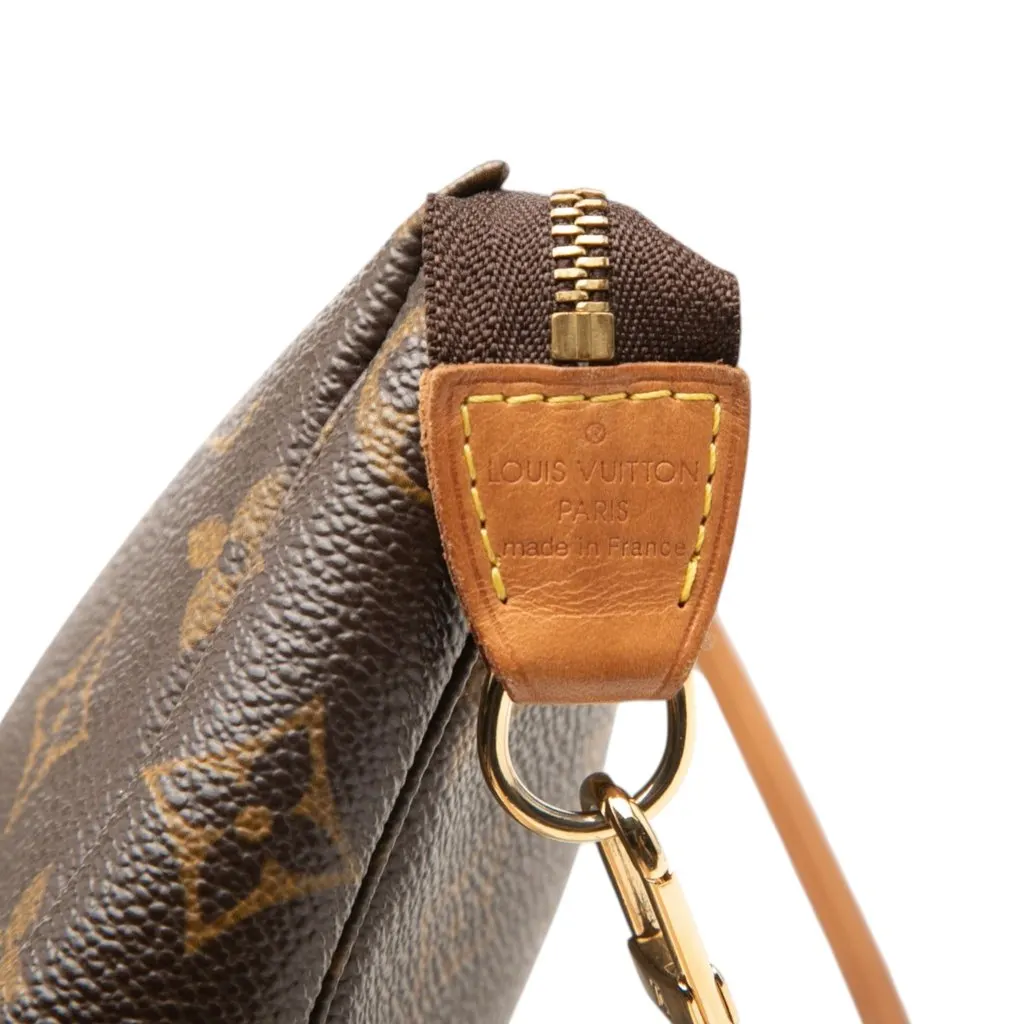 Louis Vuitton Monogram Pochette Accessoires Brown Very good - Box View