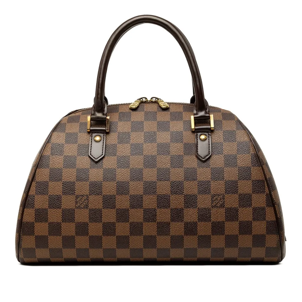 Louis Vuitton Damier Ebene Ribera MM Brown Very good - Front View